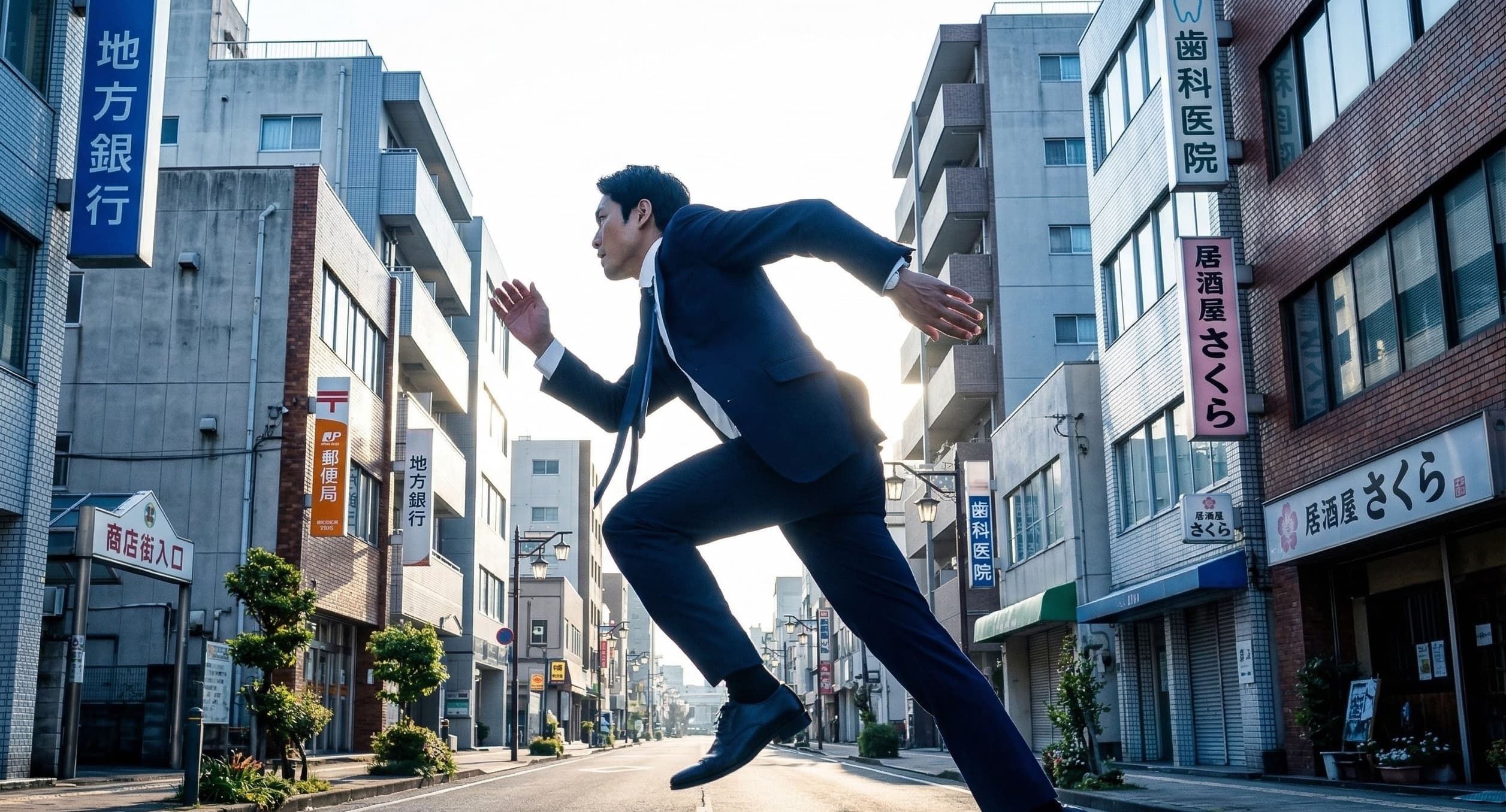 現場に駆けつけるイメージ